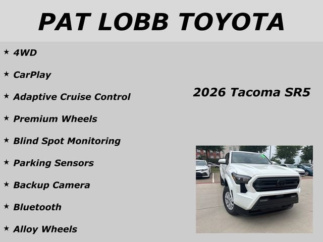 Certified 2026 Toyota Tacoma SR5 AWD/4WD image 18