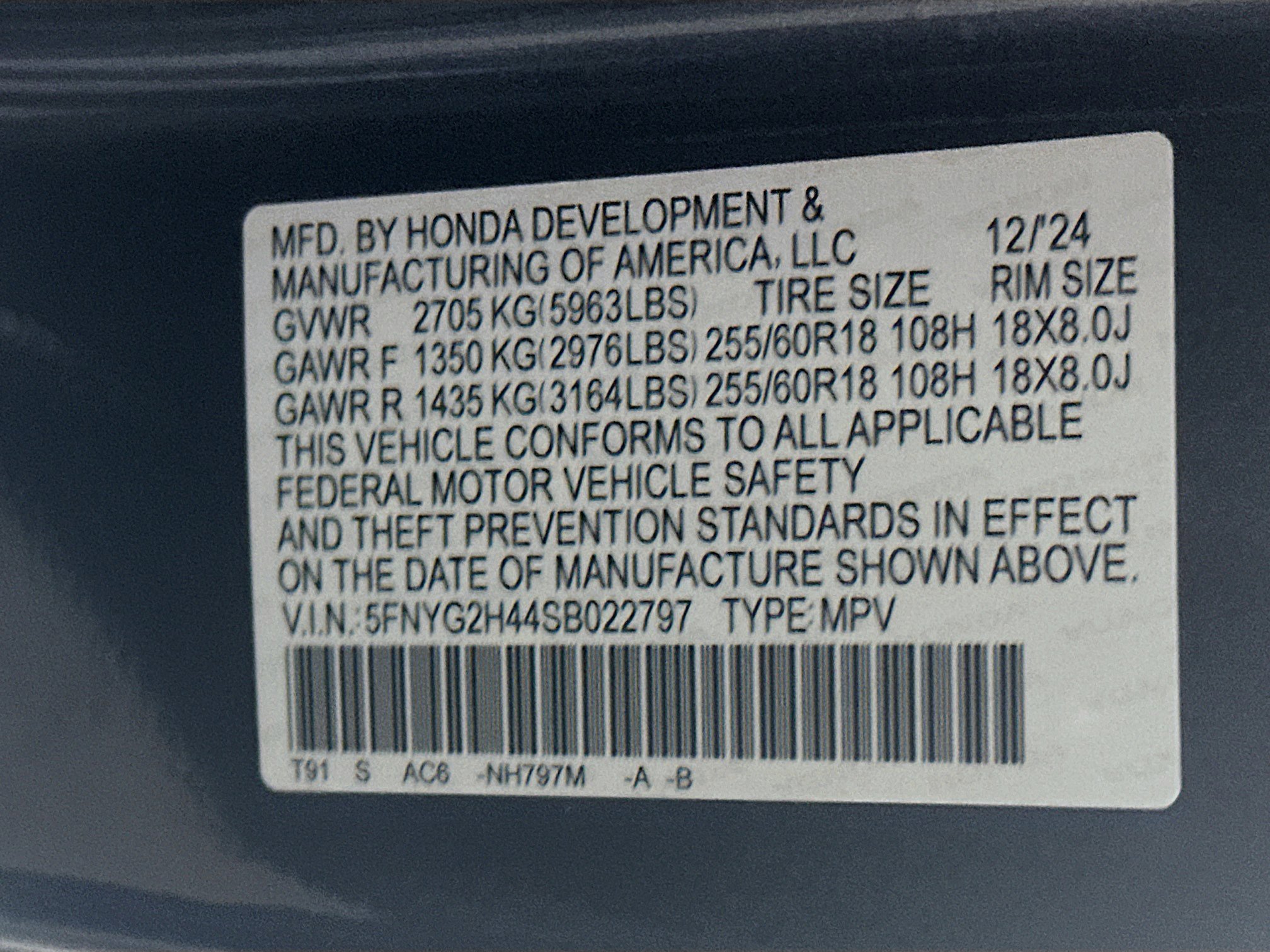 Used 2025 Honda Pilot EX-L image 12