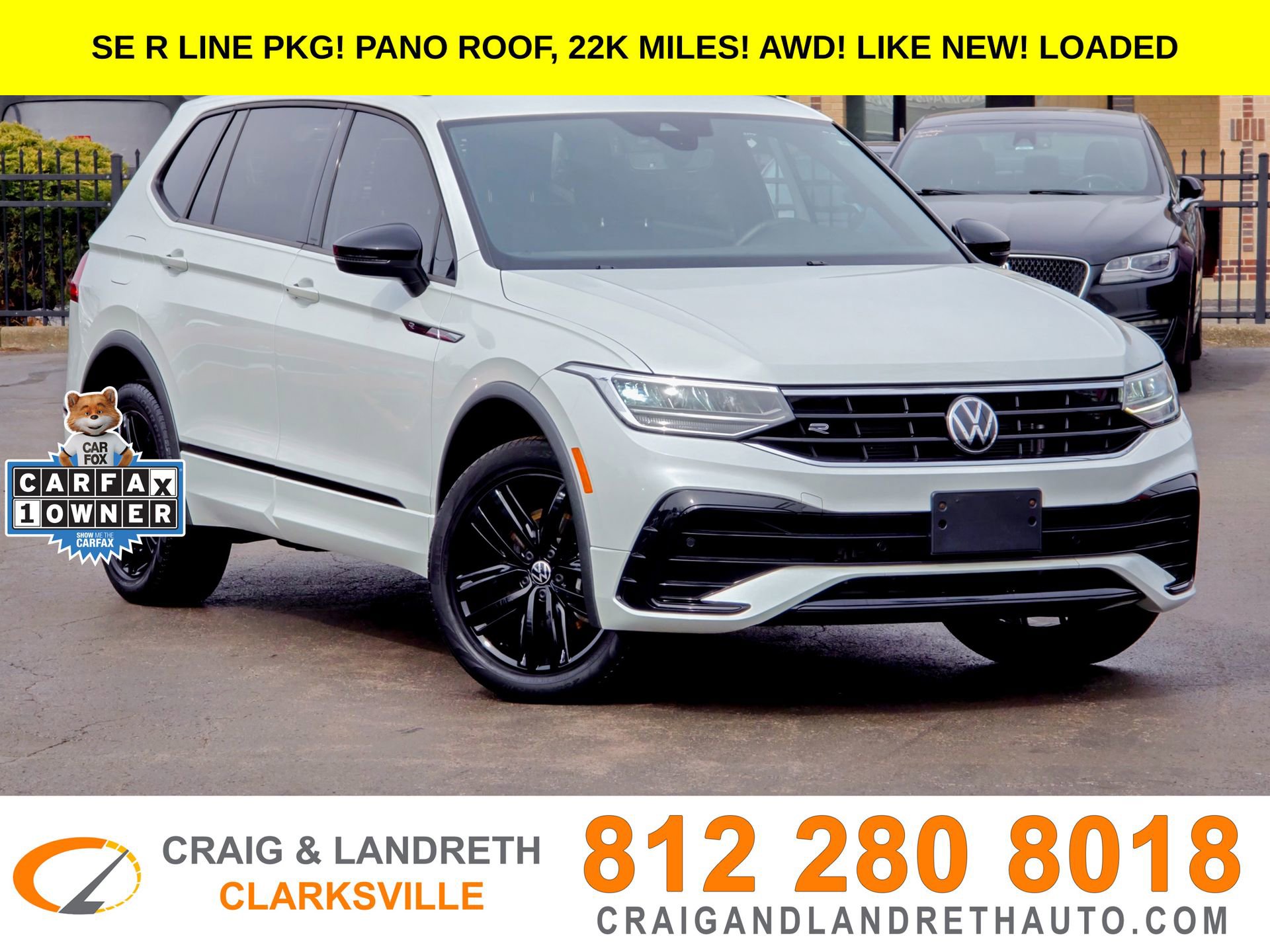 Used 2022 Volkswagen Tiguan SE R-Line image 1