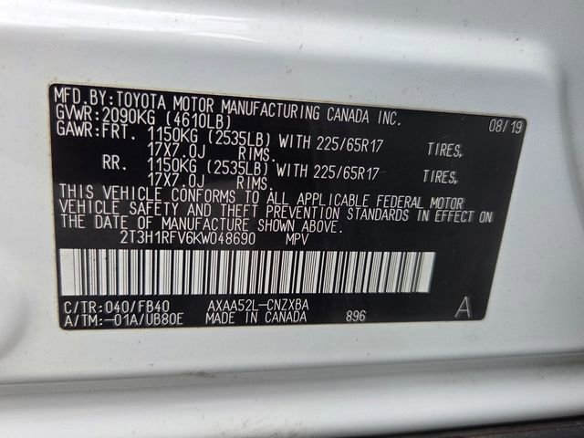 Used 2019 Toyota RAV4 LE image 20