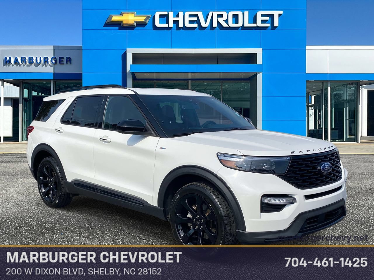 Used 2023 Ford Explorer ST-Line w/ Class IV Trailer Tow Package RWD image 1