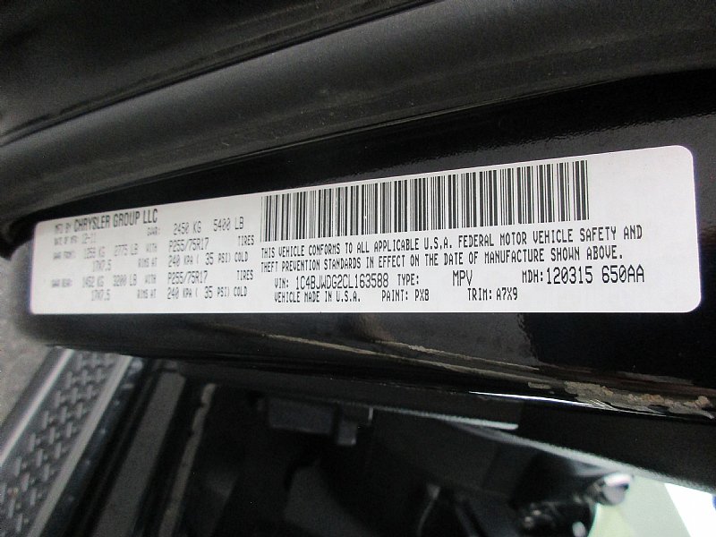 Used 2012 Jeep Wrangler Unlimited Sport image 24