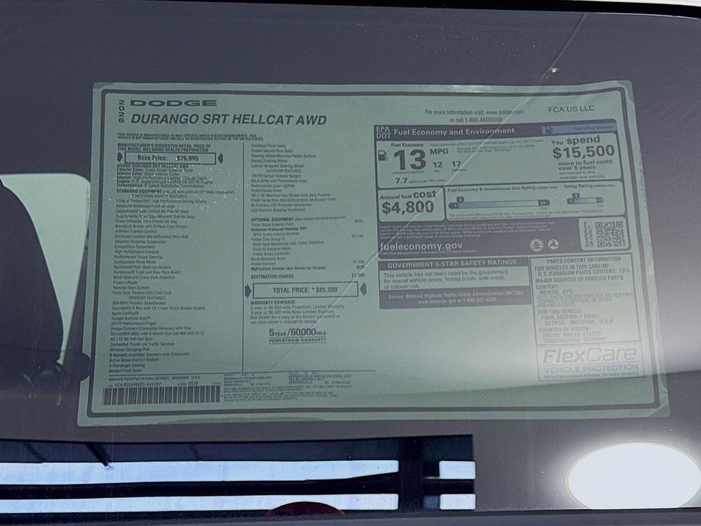 New 2026 Dodge Durango SRT Hellcat image 22