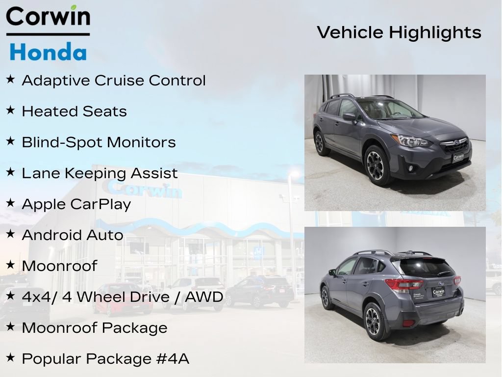 Used 2022 Subaru Crosstrek 2.0i Premium w/ Moonroof Package AWD/4WD image 11