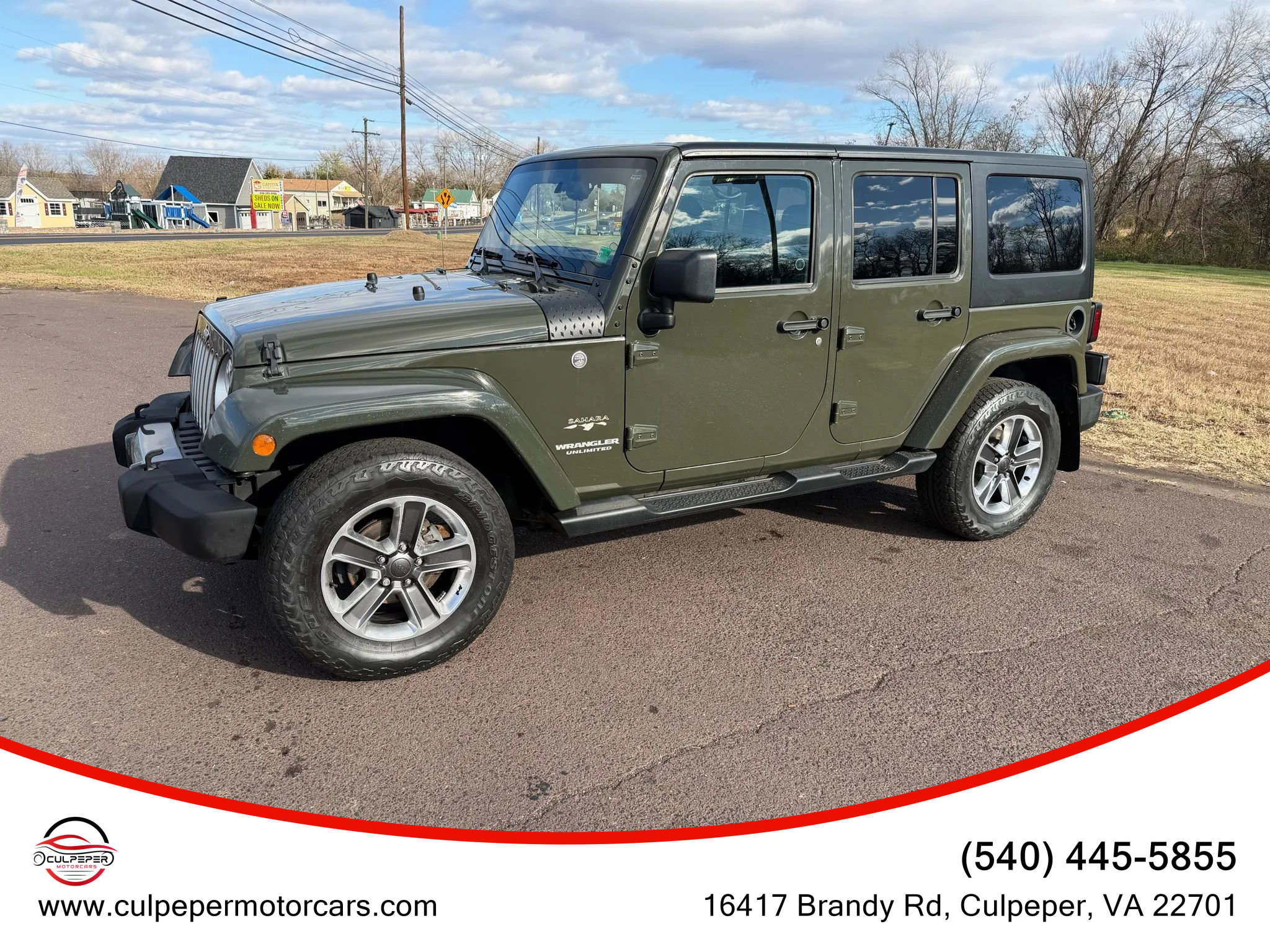 Used 2016 Jeep Wrangler Unlimited Sahara w/ Dual Top Group image 2