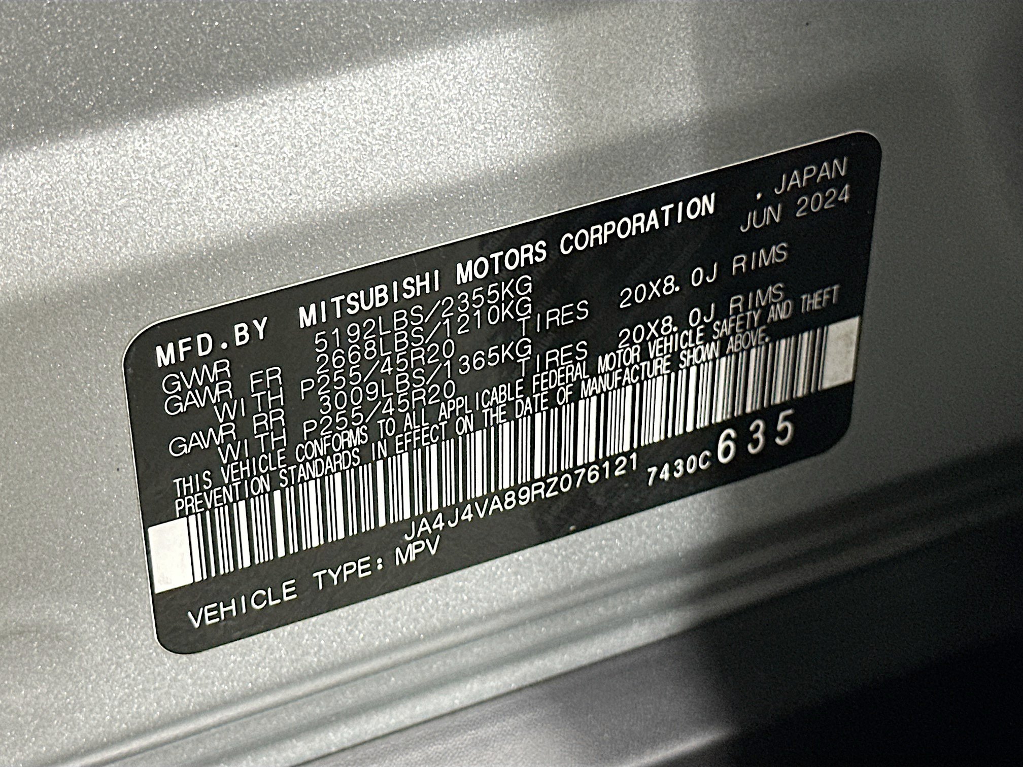 Used 2024 Mitsubishi Outlander SE AWD/4WD image 12