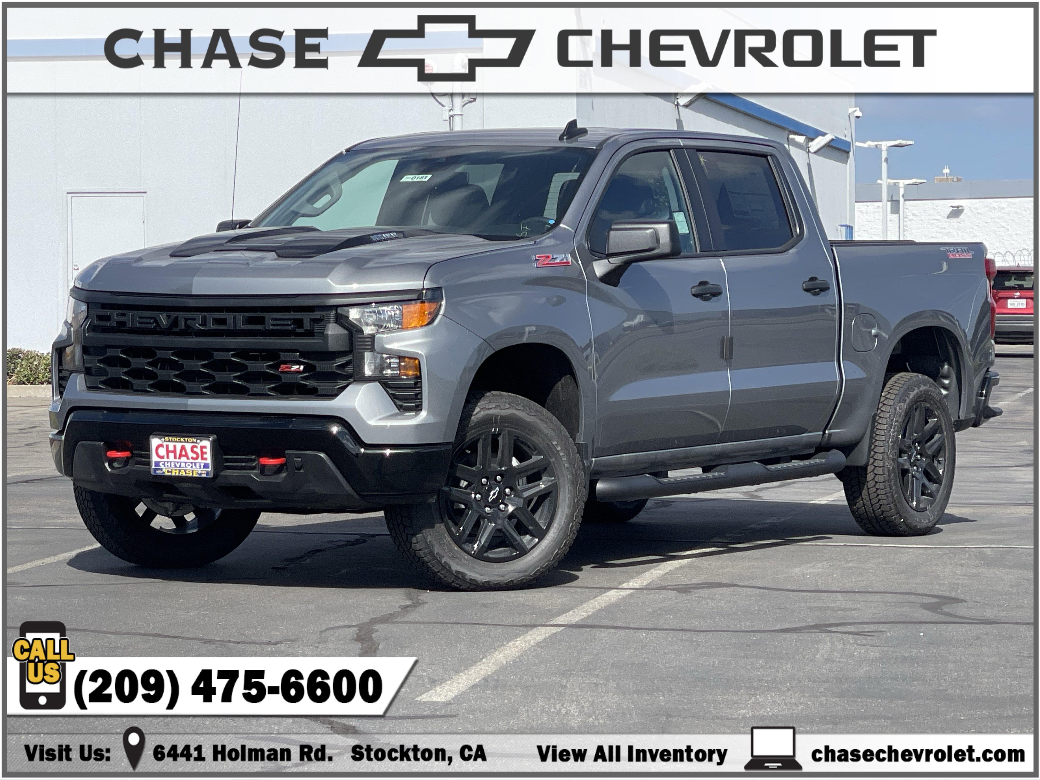 New 2026 Chevrolet Silverado 1500 Custom Trail Boss