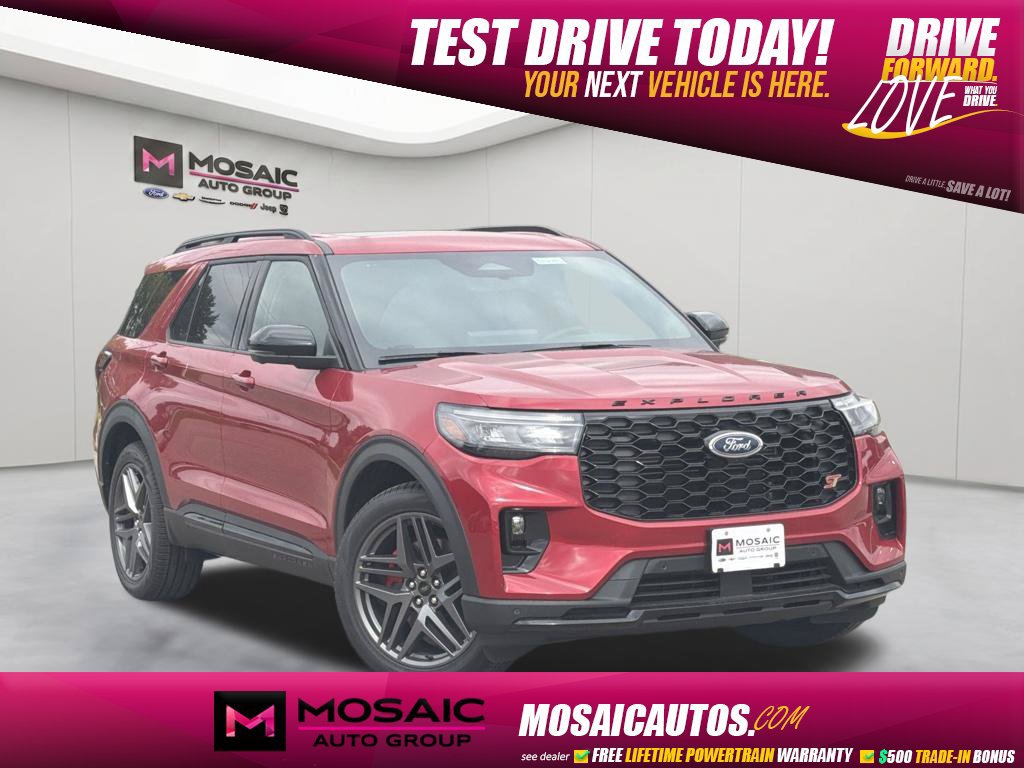 New 2026 Ford Explorer ST w/ Sun And Sound Package AWD/4WD image 1