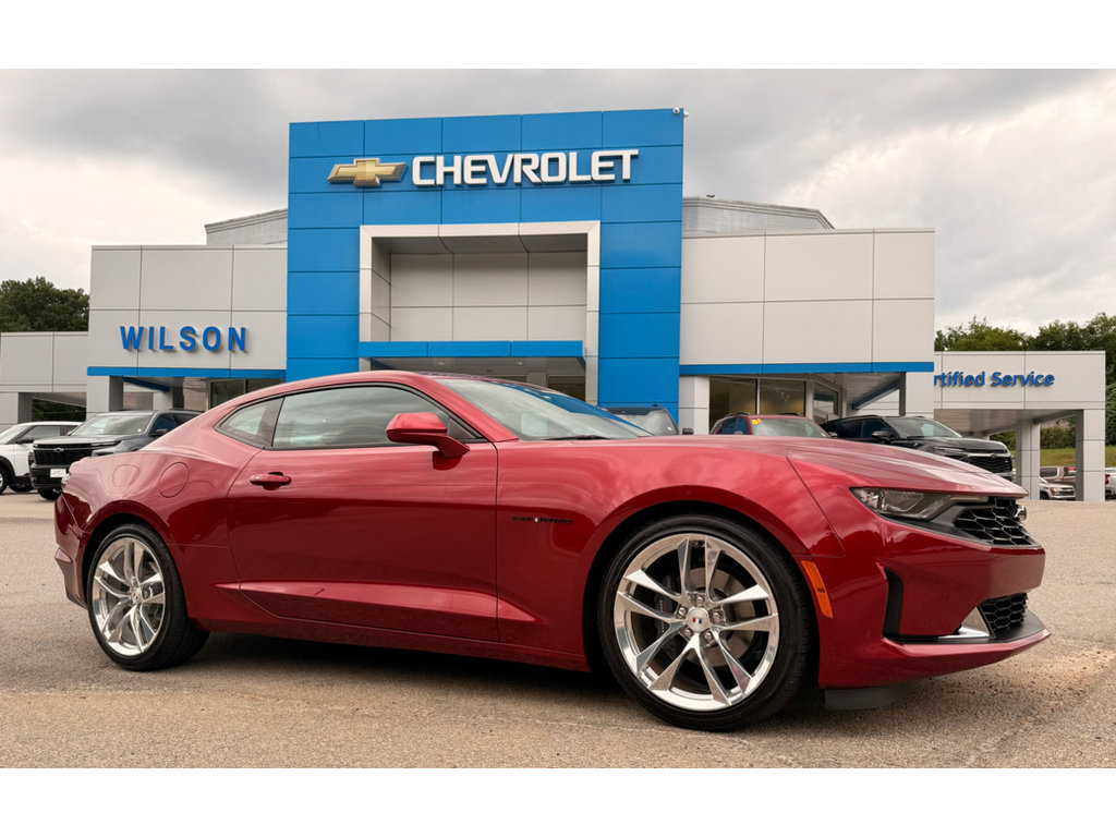 Used 2021 Chevrolet Camaro LT w/ Wild Cherry Design Package 1 RWD image 1