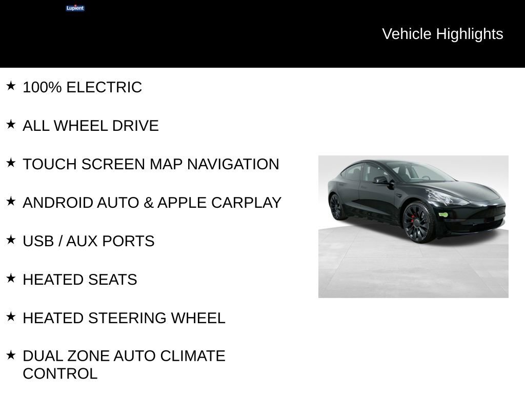 Used 2022 Tesla Model 3 Performance AWD/4WD image 7