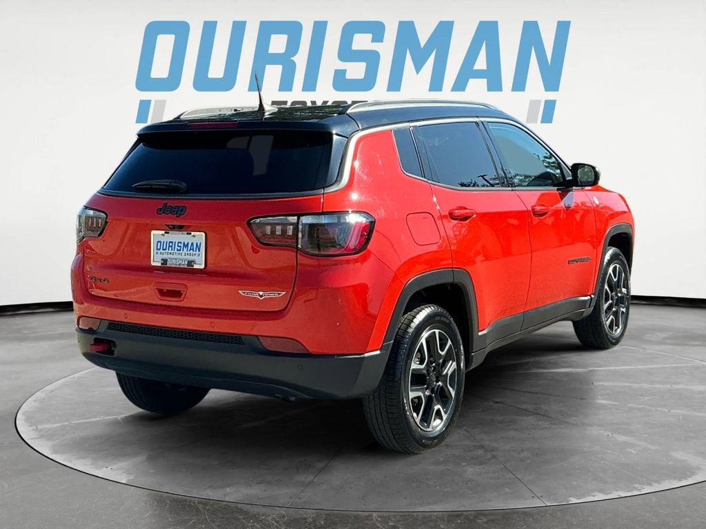 Used 2021 Jeep Compass Trailhawk AWD/4WD image 7