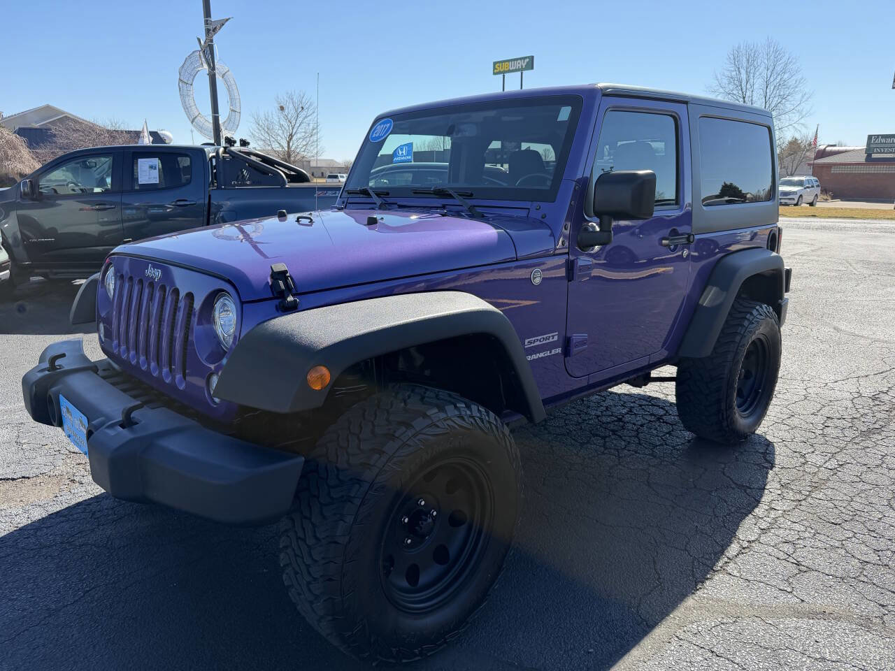 Used 2017 Jeep Wrangler Sport w/ Quick Order Package 24S image 3