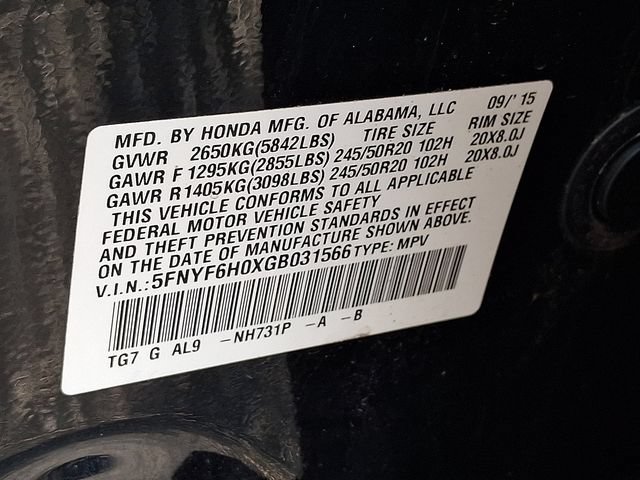 Used 2016 Honda Pilot Elite image 28