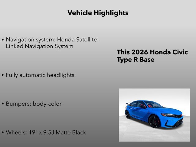 New 2026 Honda Civic Type R image 5