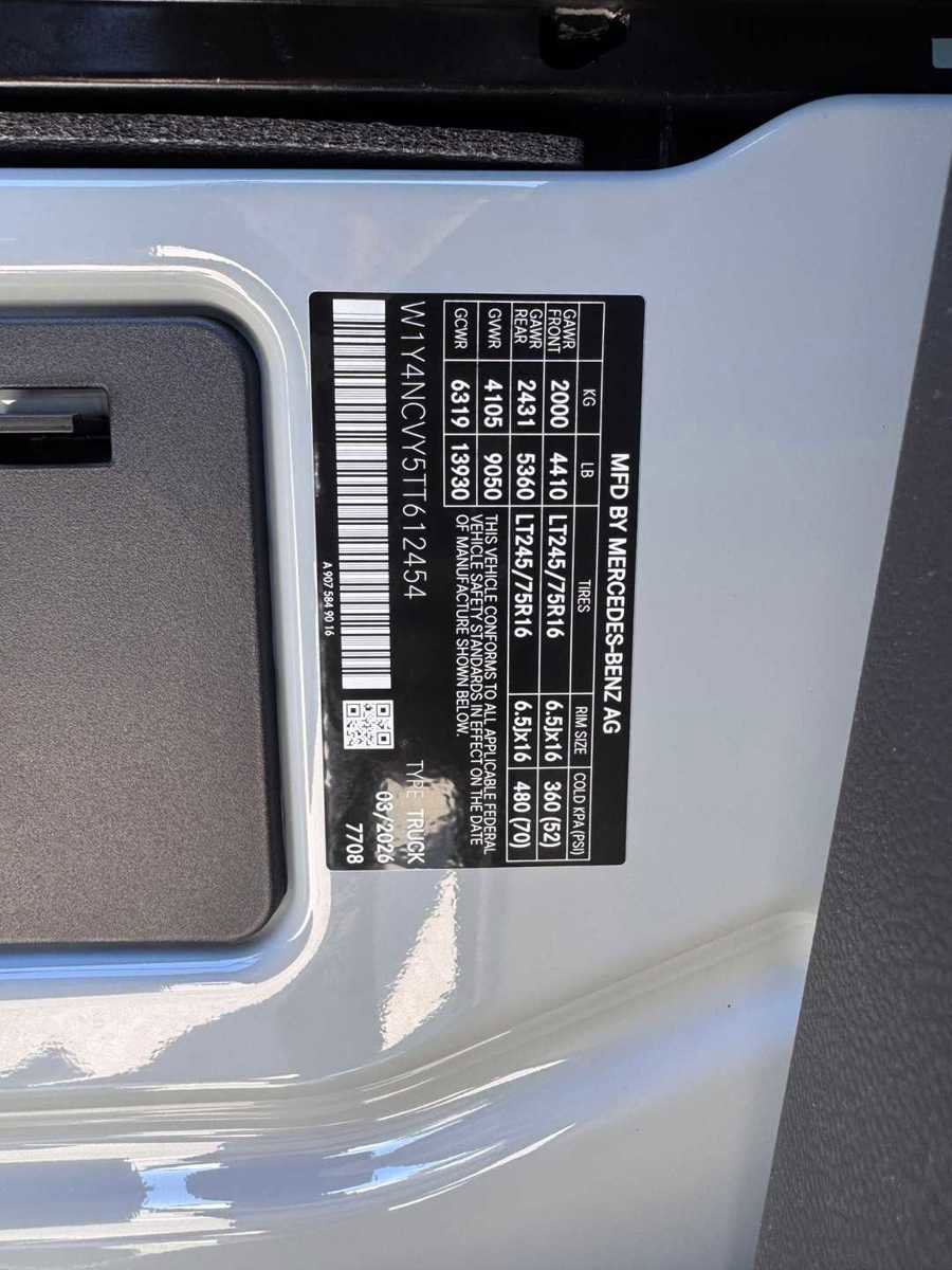 New 2026 Mercedes-Benz Sprinter 2500 image 20