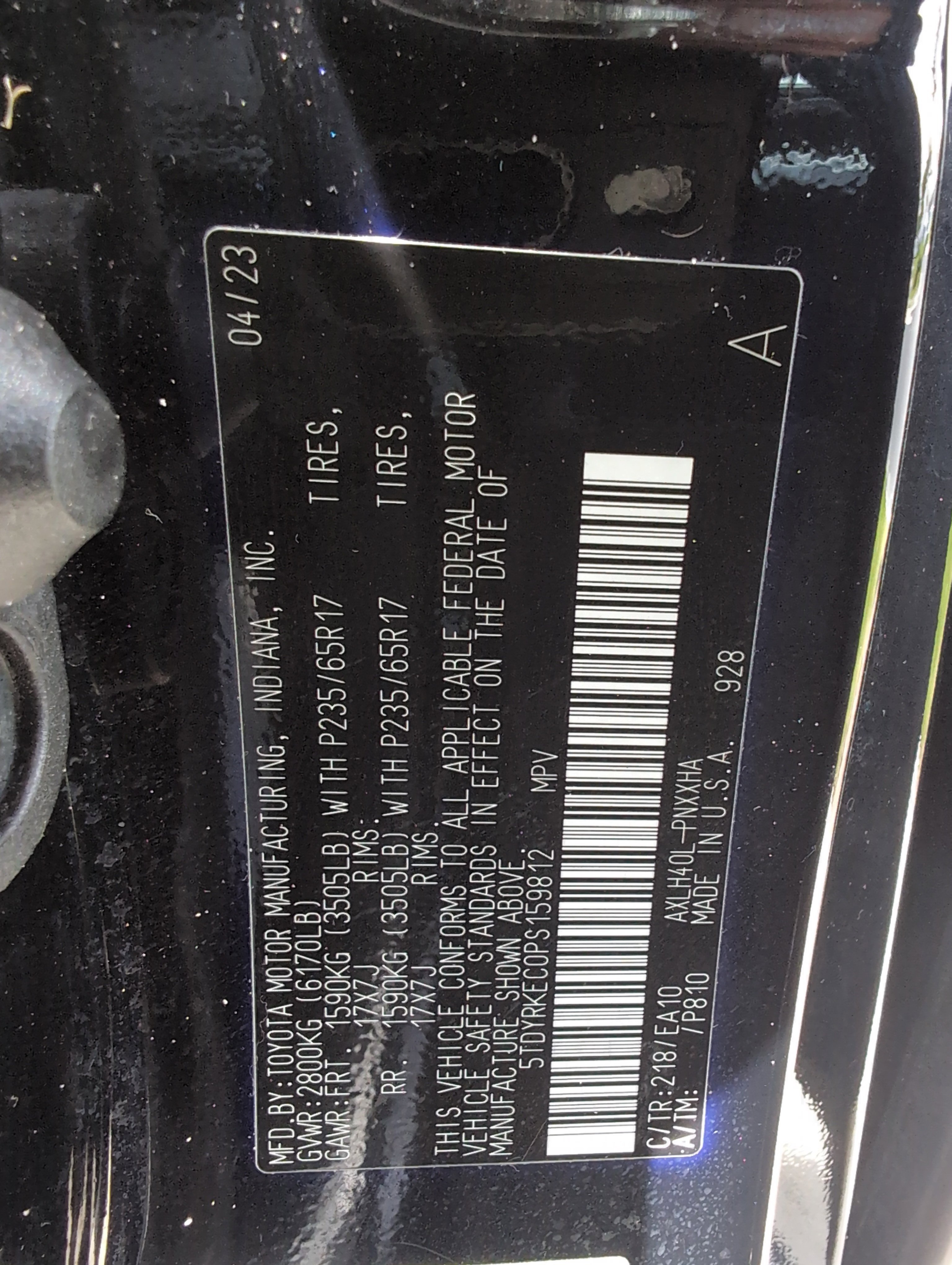 Certified 2023 Toyota Sienna XLE FWD image 35