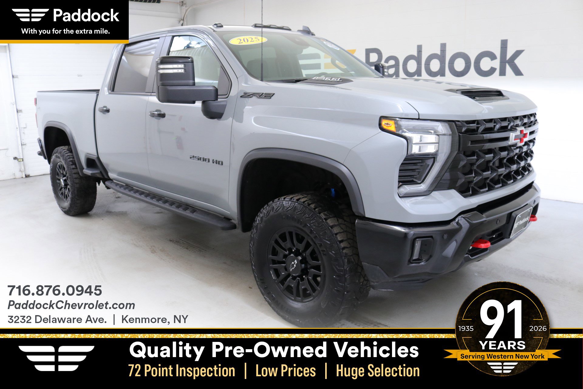 Used 2025 Chevrolet Silverado 2500 ZR2 w/ Technology Package