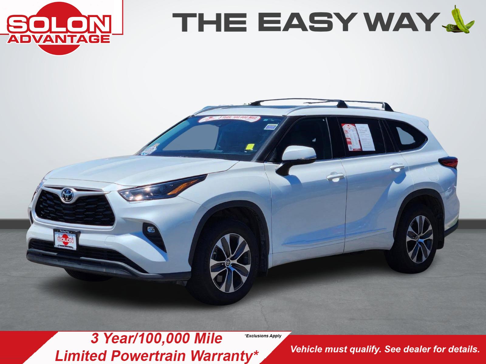 Used 2022 Toyota Highlander XLE image 1