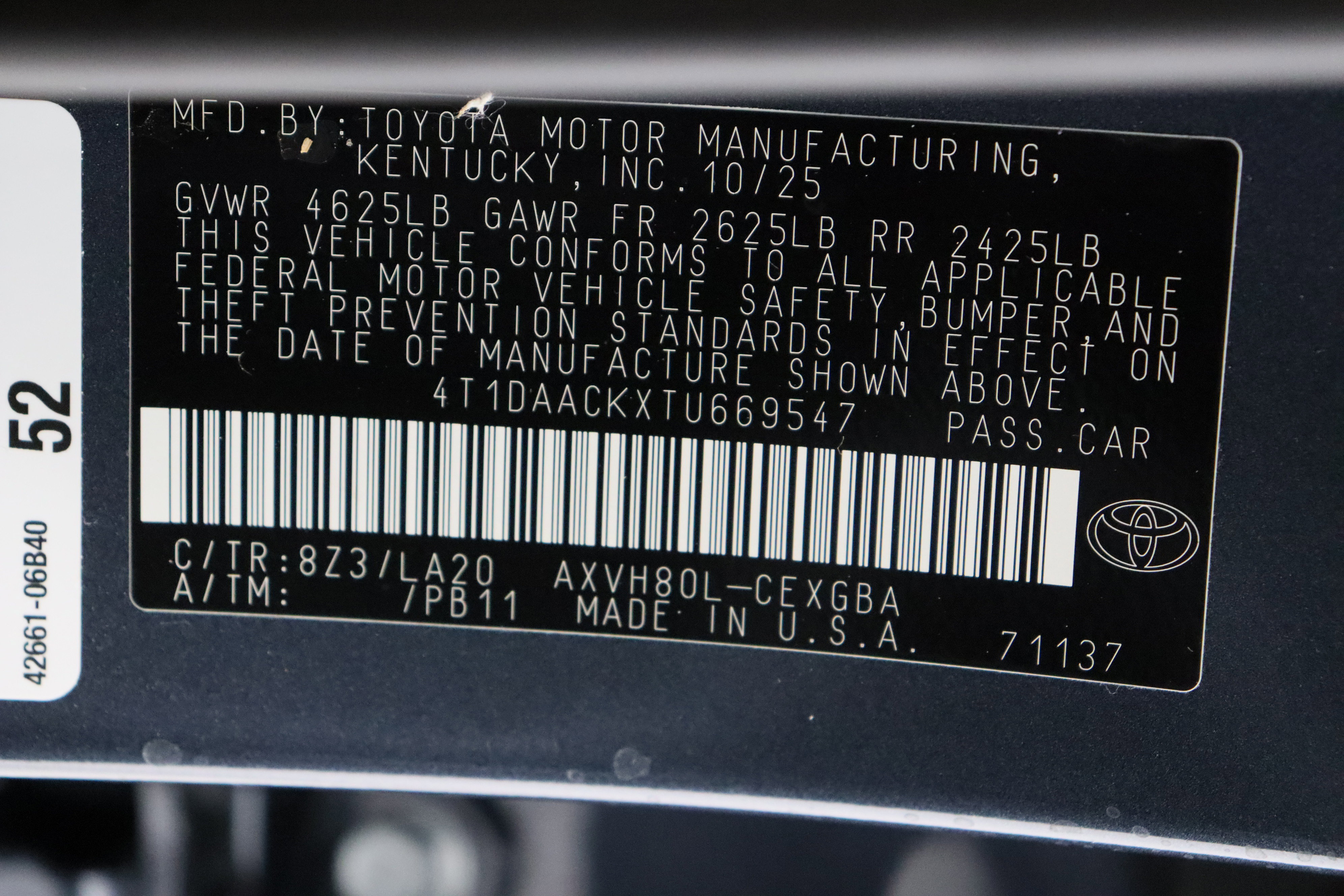 Certified 2026 Toyota Camry XLE image 43