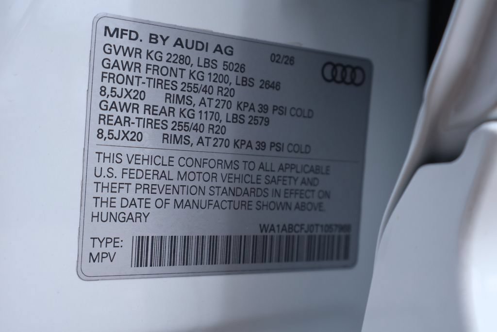 New 2026 Audi Q3 quattro 2.0T AWD/4WD image 25