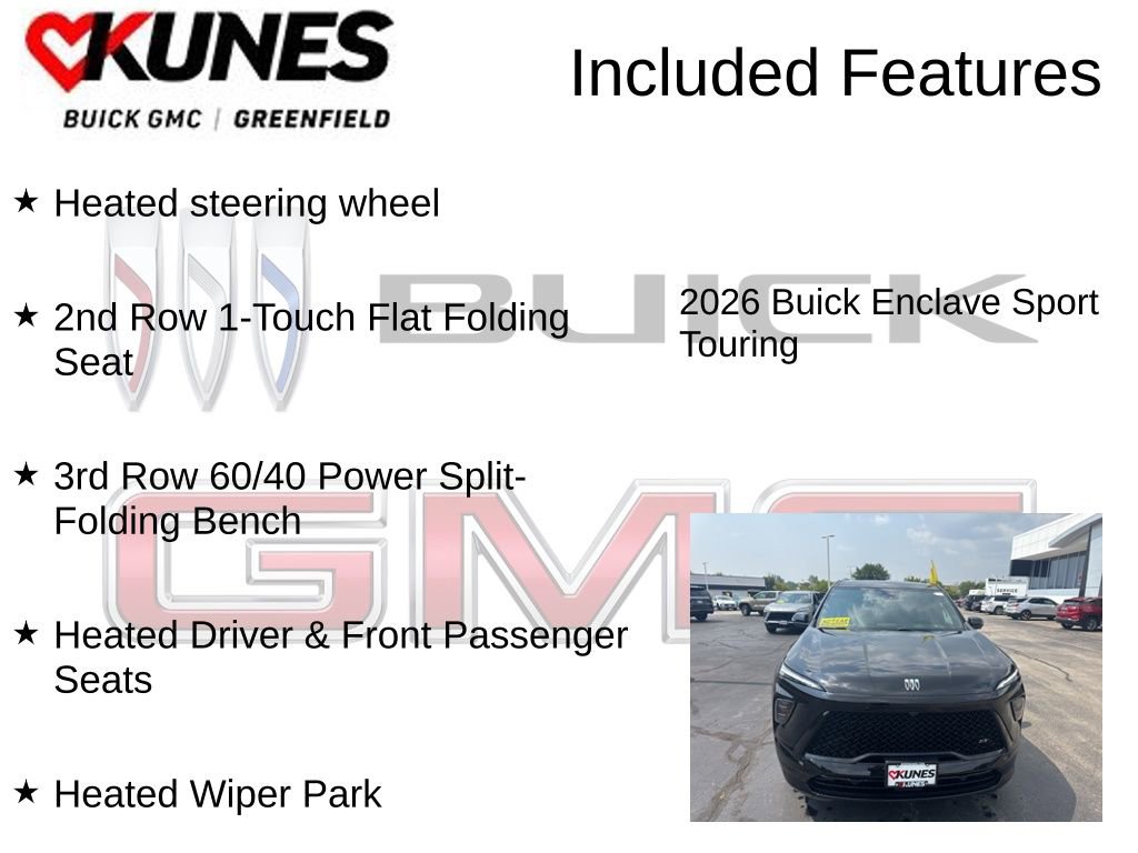 New 2026 Buick Enclave Sport Touring w/ Power Package image 4