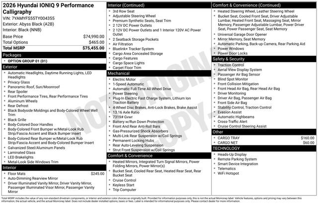 New 2026 Hyundai Ioniq 9 Calligraphy image 47