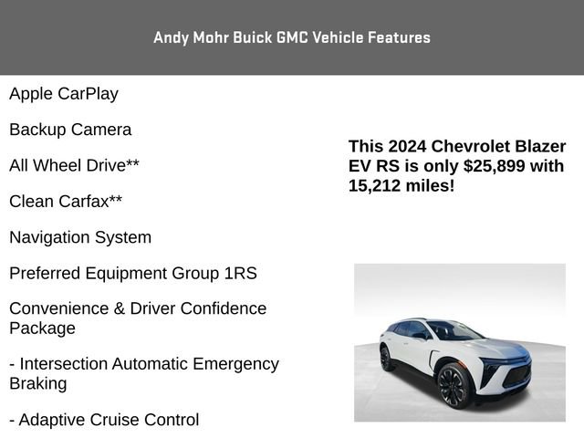 Used 2024 Chevrolet Blazer EV RS image 4