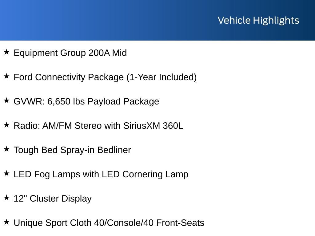 New 2026 Ford F150 STX w/ Equipment Group 200A AWD/4WD image 3