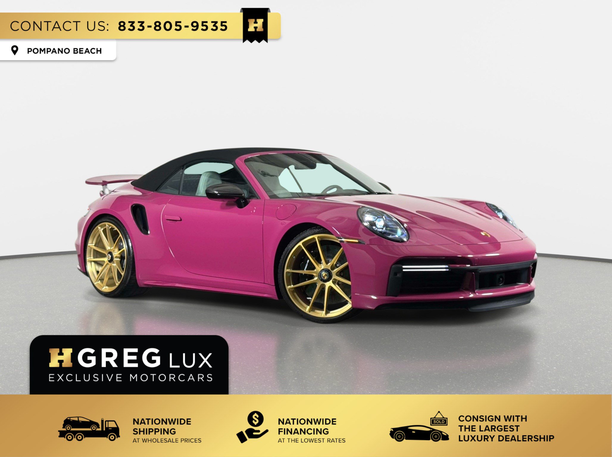 Used 2024 Porsche 911 Turbo S AWD/4WD image 1