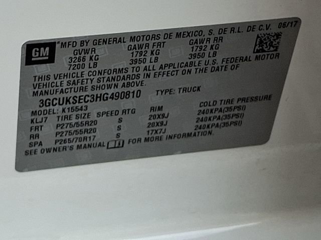 Used 2017 Chevrolet Silverado 1500 LTZ Z71 w/ Redline Edition image 32