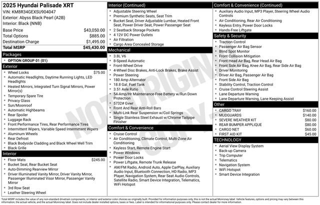 Used 2025 Hyundai Palisade XRT image 26