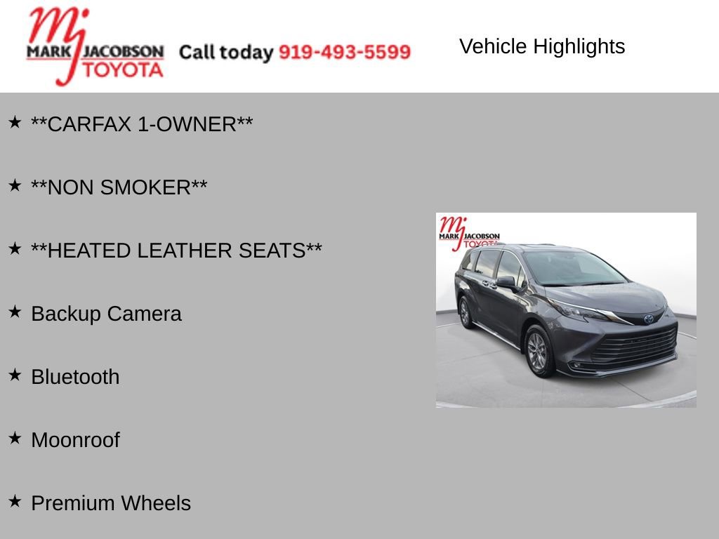 Used 2025 Toyota Sienna XLE image 6