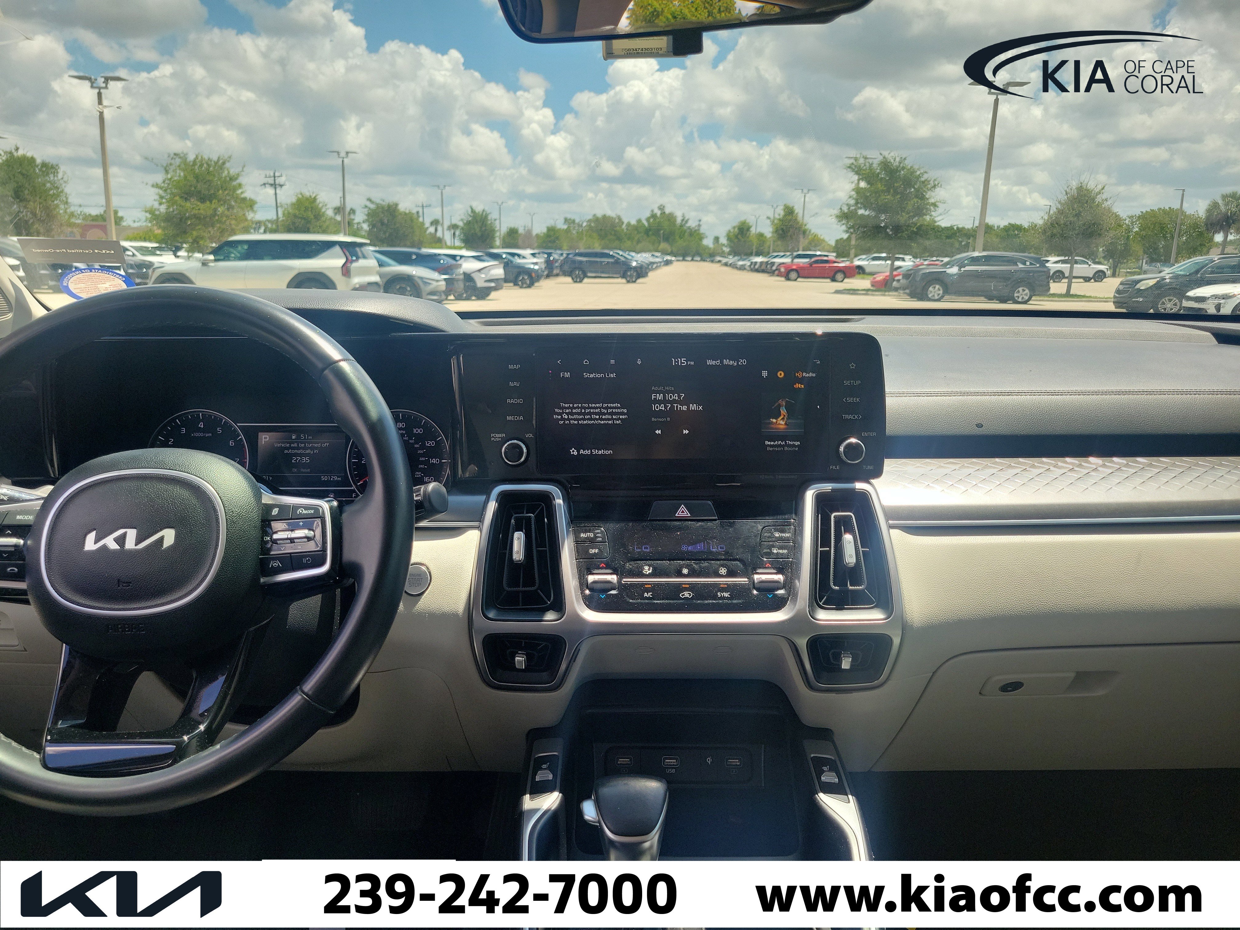 Certified 2023 Kia Sorento S w/ Panoramic Sunroof Package FWD image 20