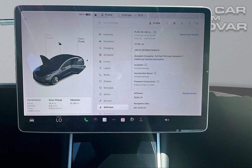 Used 2020 Tesla Model 3 Long Range AWD/4WD image 6