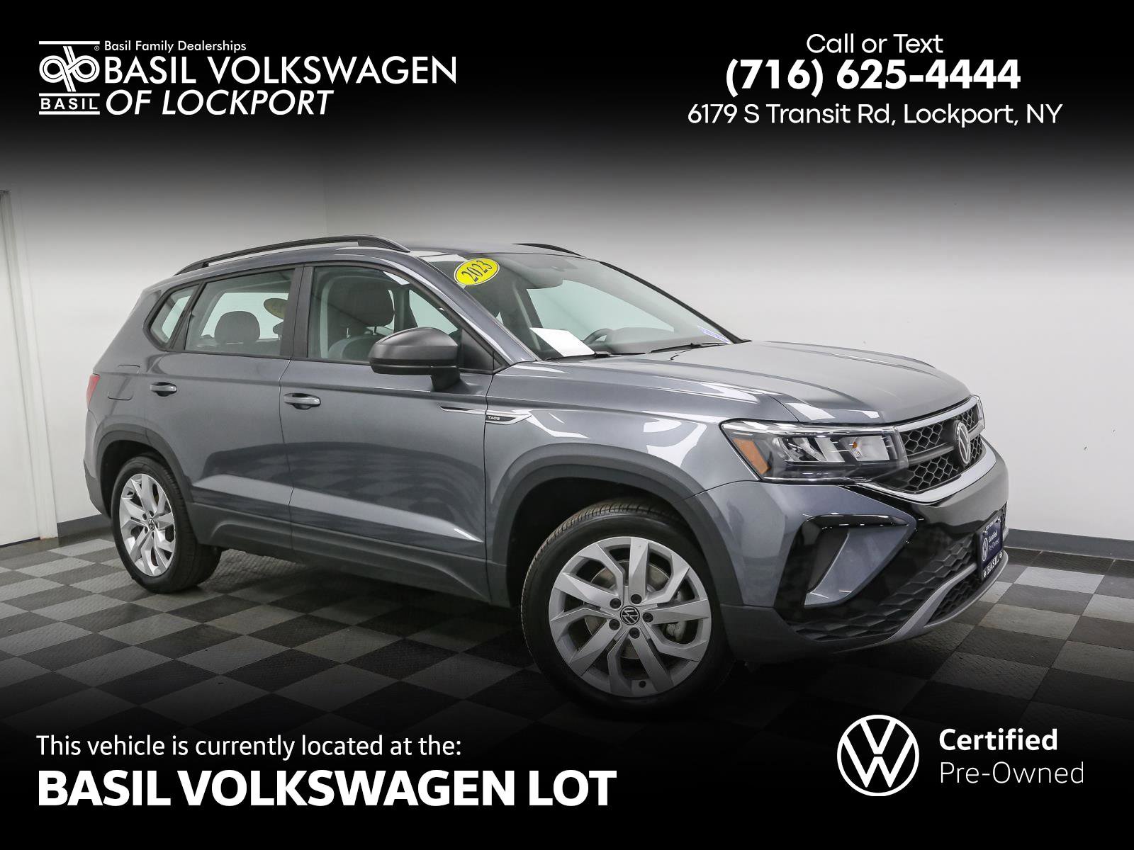 Certified 2023 Volkswagen Taos S