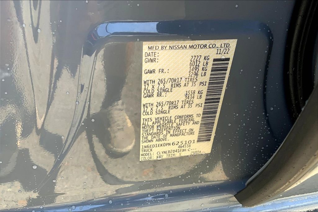 Used 2023 Nissan Frontier PRO-4X w/ Pro Convenience Package image 14