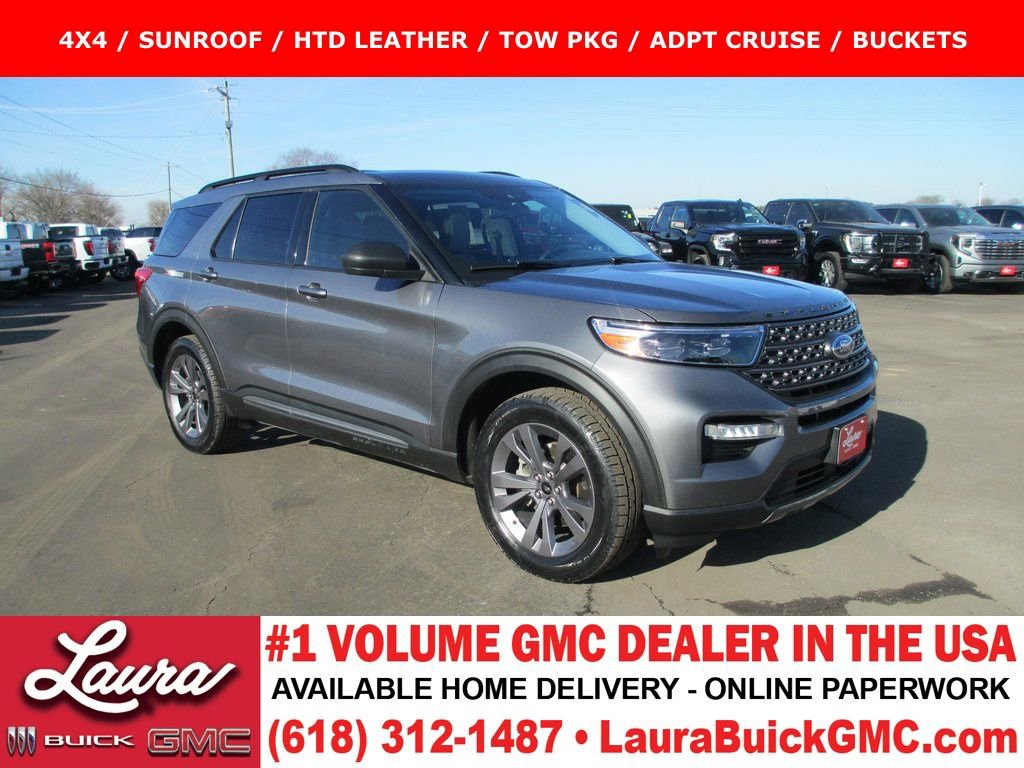 Used 2021 Ford Explorer XLT w/ Equipment Group 202A image 1