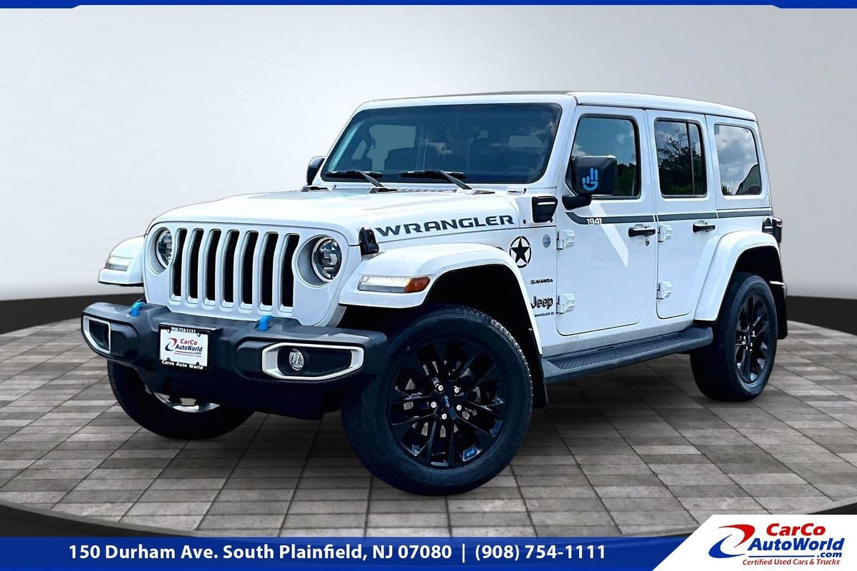 Used 2023 Jeep Wrangler Unlimited Sahara w/ Cold Weather Group AWD/4WD image 1