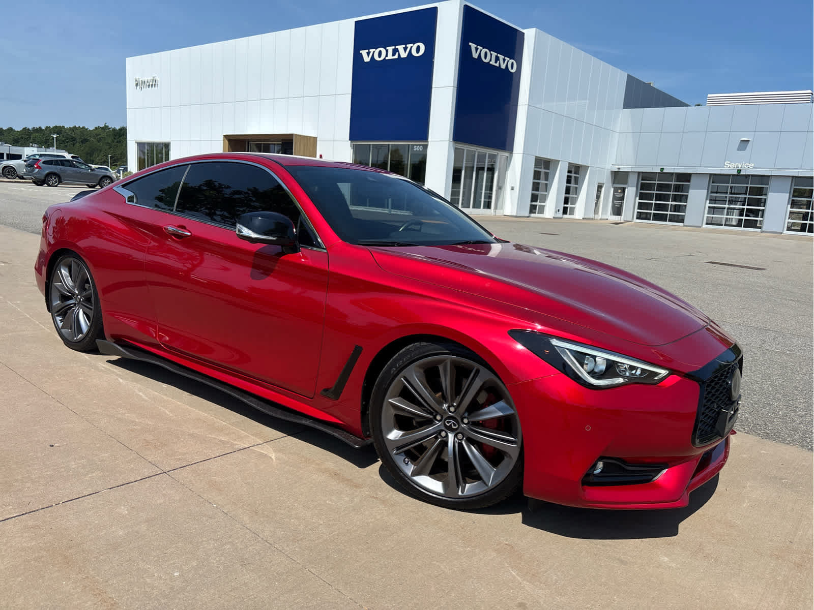 Used 2022 INFINITI Q60 Red Sport 400 w/ Cargo Package AWD/4WD image 2