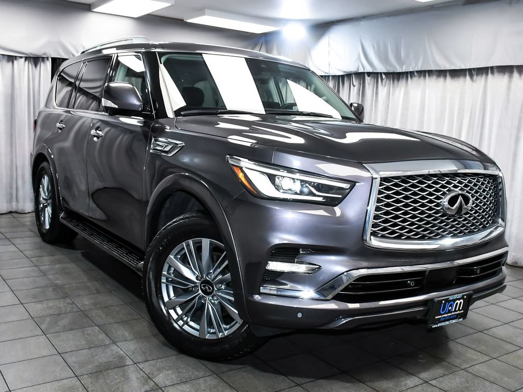 Used 2023 INFINITI QX80 Luxe w/ Cargo Package AWD/4WD image 3