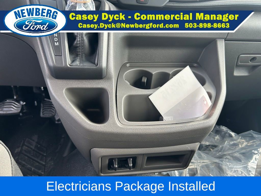 New 2026 Ford Transit 250 148 Medium Roof w/ Electrician Trade Package RWD image 15