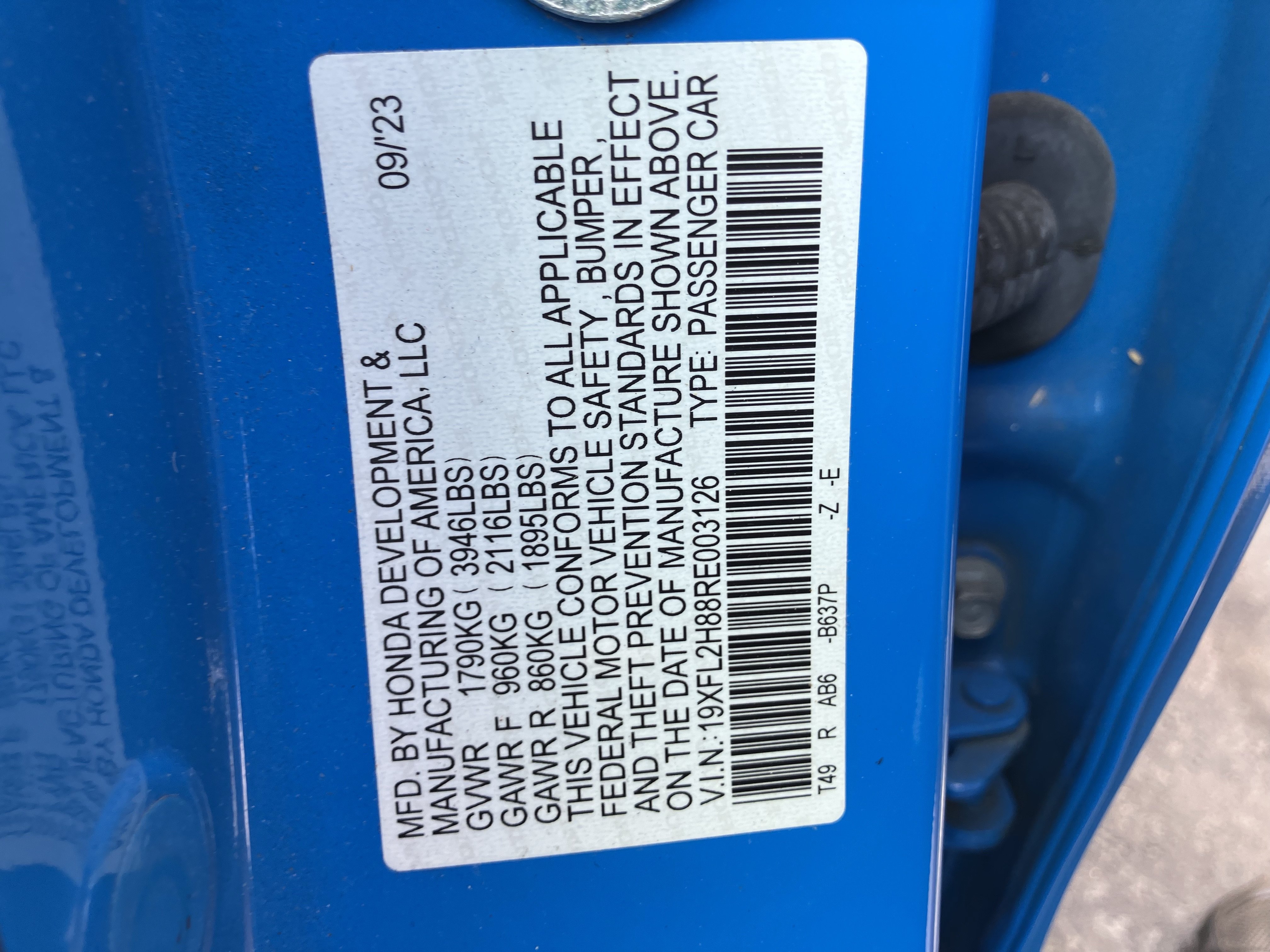 Used 2024 Honda Civic Sport image 36