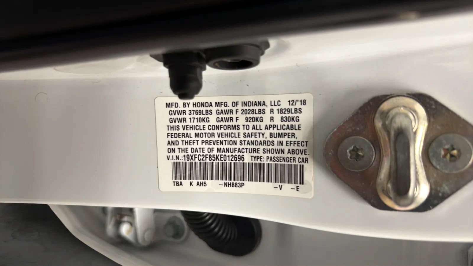Used 2019 Honda Civic Sport image 29