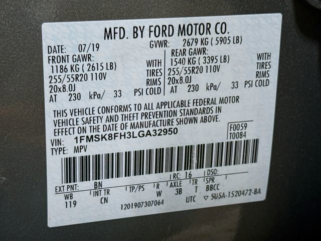 Used 2020 Ford Explorer Limited w/ Class III Trailer Tow Package image 31