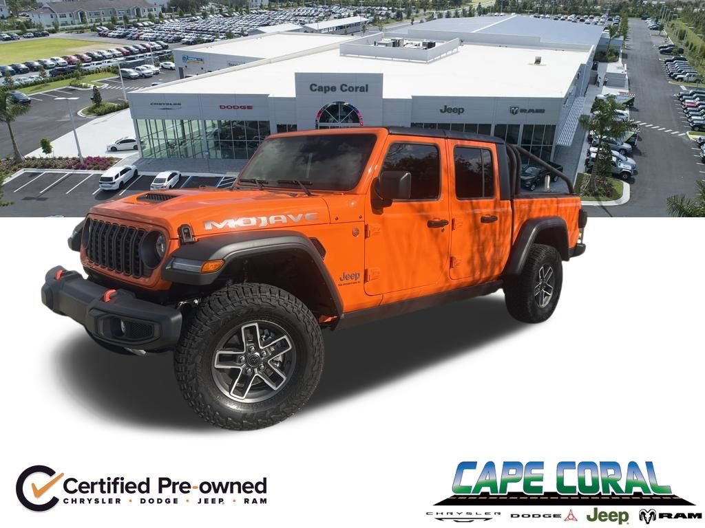 Certified 2025 Jeep Gladiator Mojave w/ Safety Group image 1