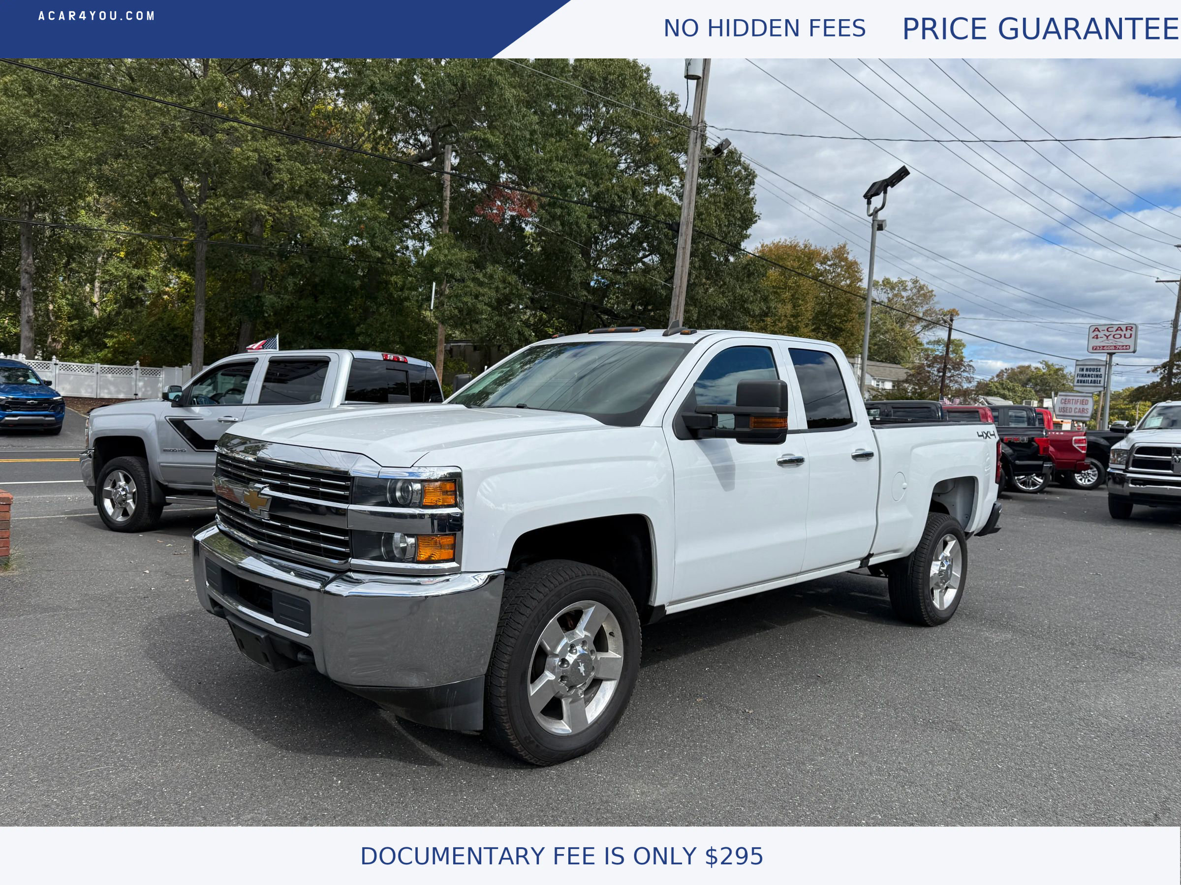 Used 2018 Chevrolet Silverado 2500 W/T w/ Snow Plow Prep Package image 1