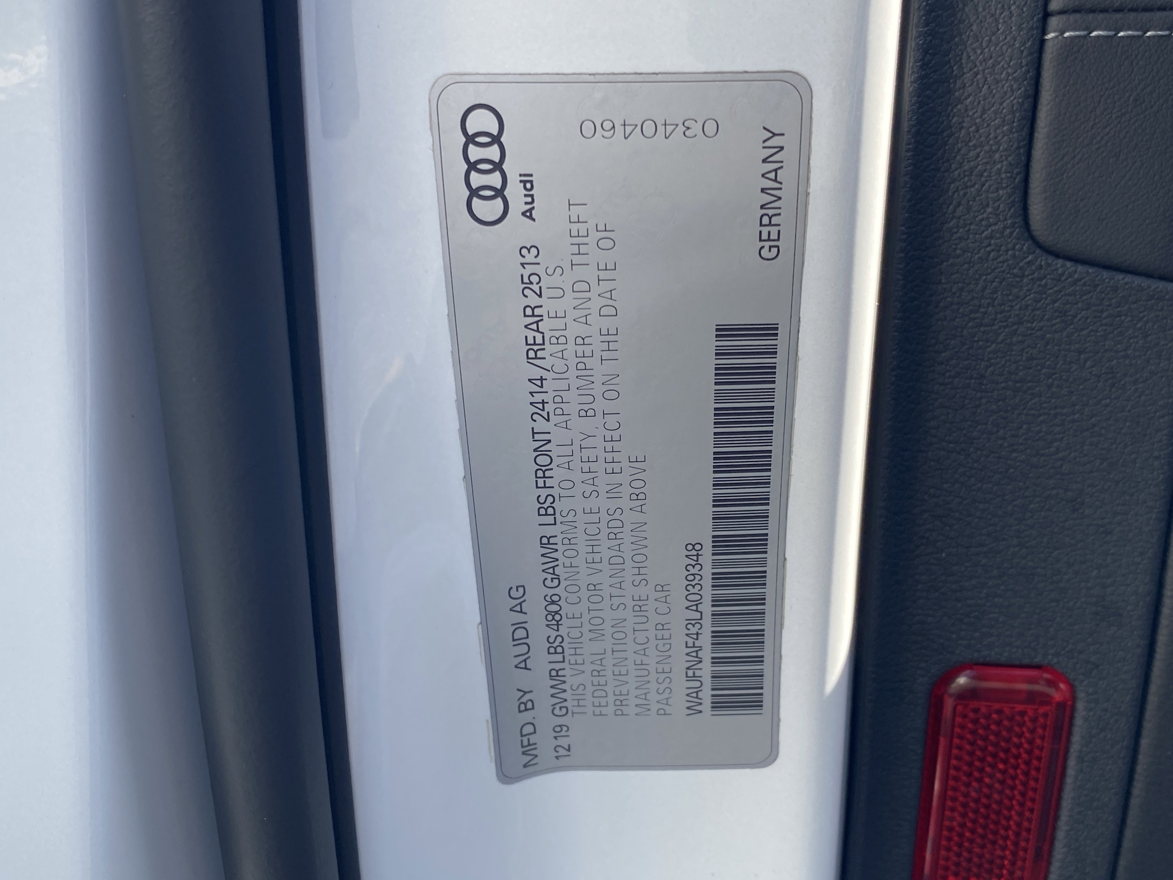 Used 2020 Audi A4 2.0T Prestige w/ Prestige Package image 31