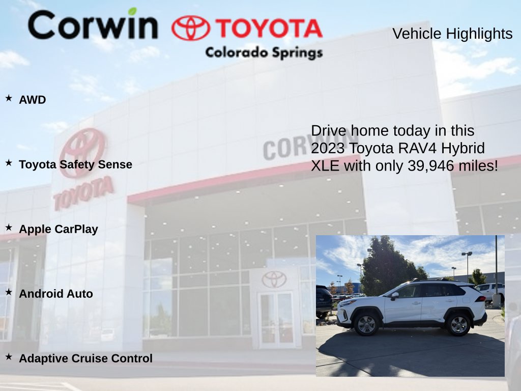 Used 2023 Toyota RAV4 XLE AWD/4WD image 6