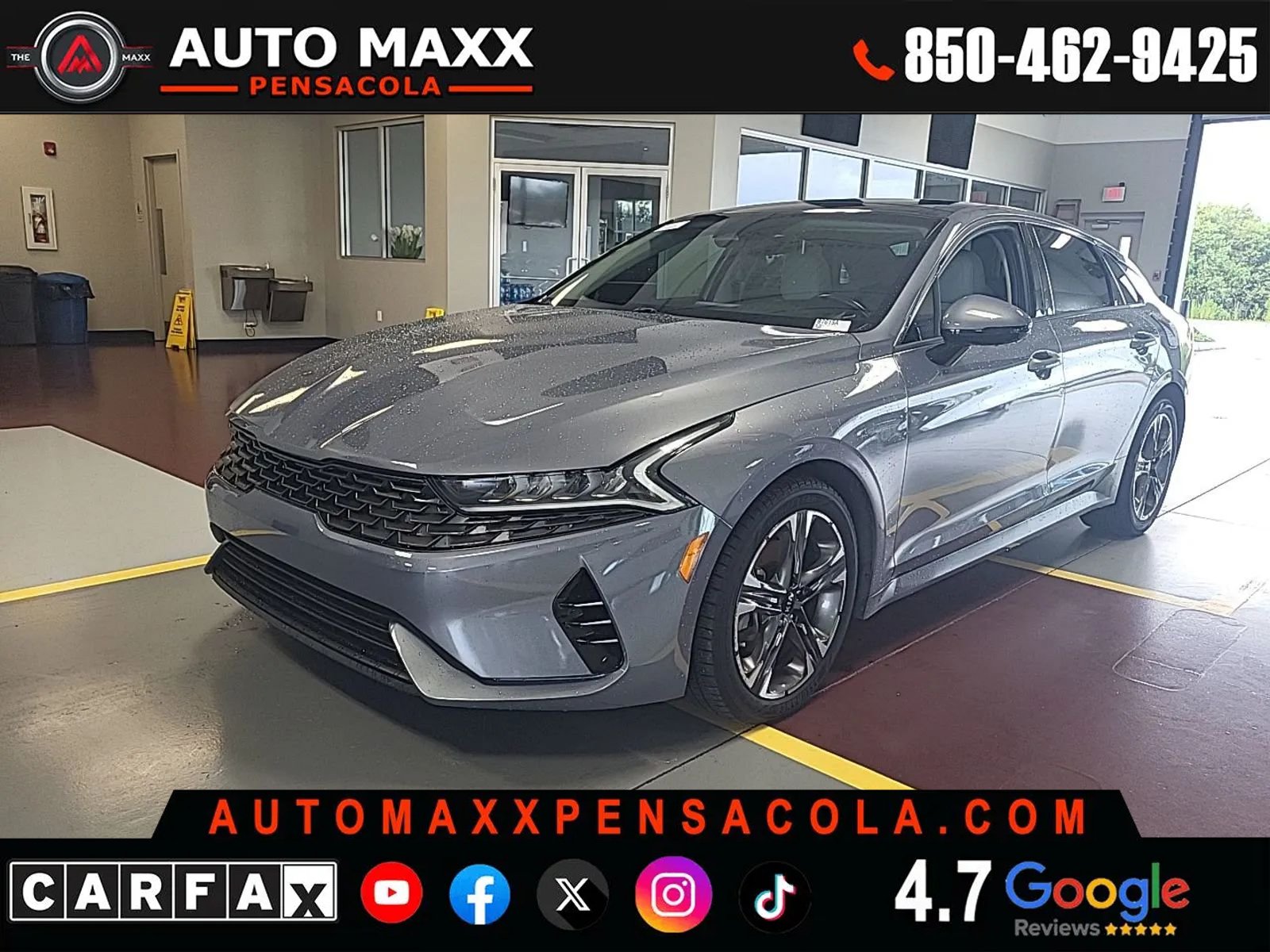 Used 2021 Kia K5 EX w/ Paint Protection Package FWD image 1