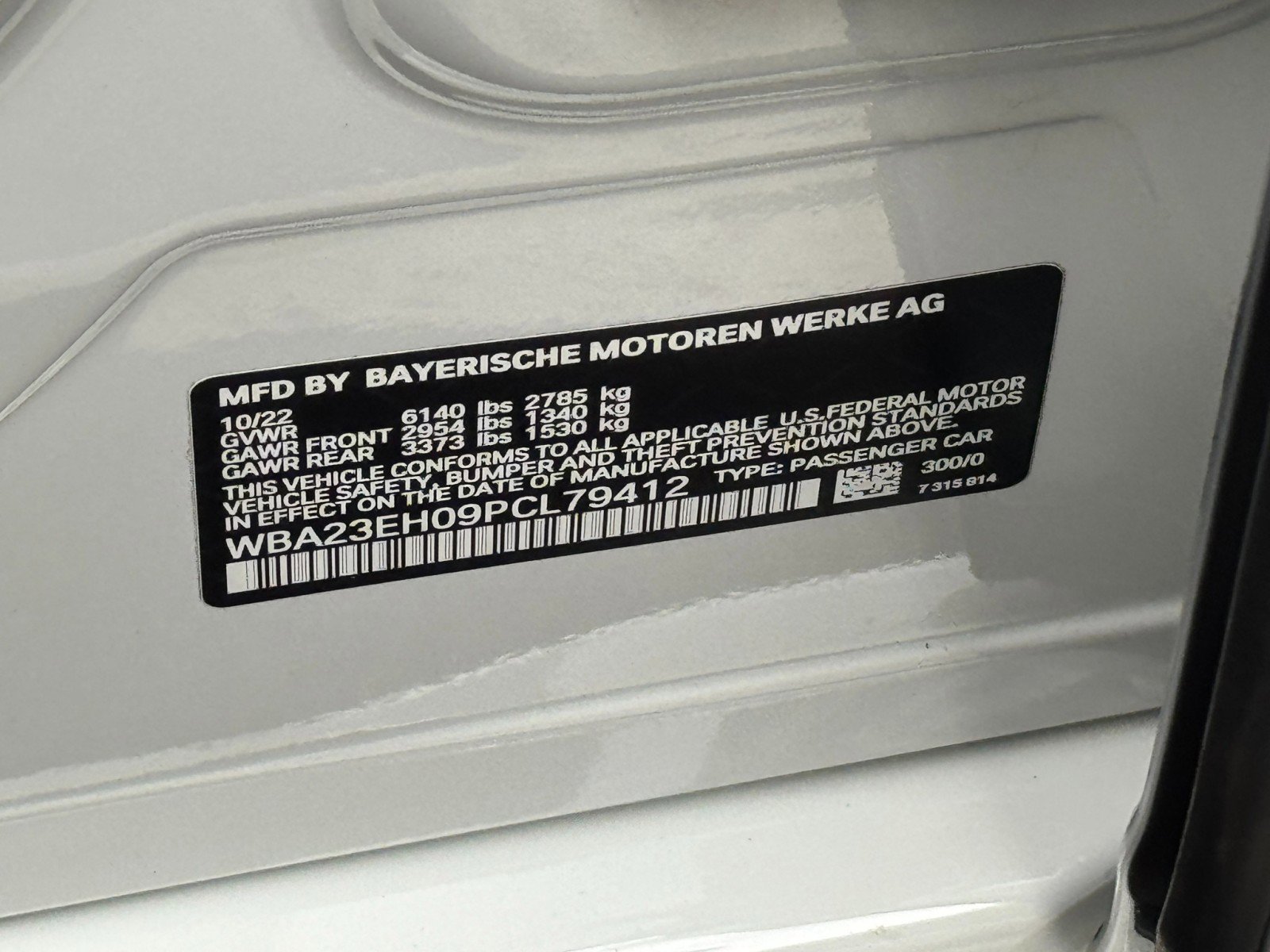 Used 2023 BMW 740i w/ Parking Assistance Package RWD image 56